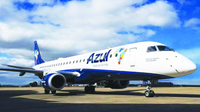 A Azul conquistou 39% do share de passageiros,
