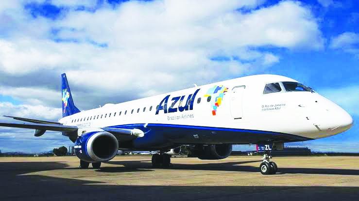 A Azul conquistou 39% do share de passageiros,