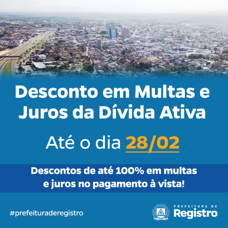 Campanha de negociação de dívidas de 2020 é prorrogada até o dia 28/02/2022