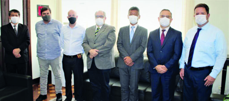 Polícia Civil recebe visita do Cônsul do Japão