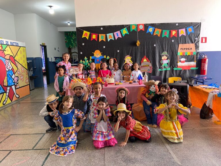 Fim de Semestre em clima de Festa Junina