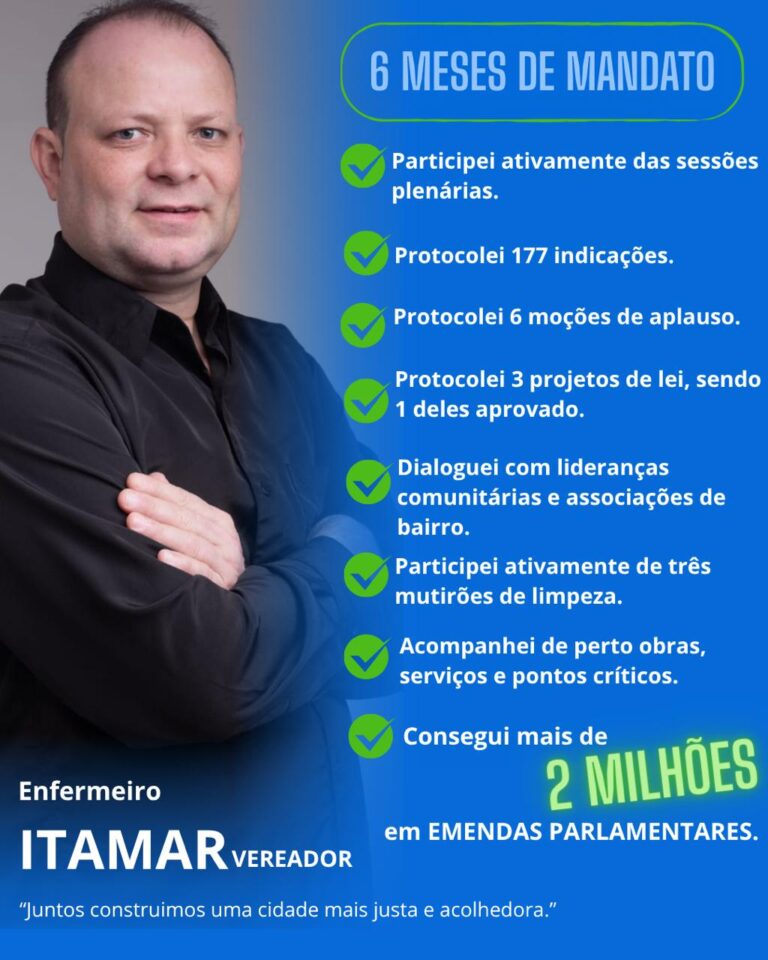 Vereador retoma atividades legislativas destacando conquistas e compromisso com a população de Registro